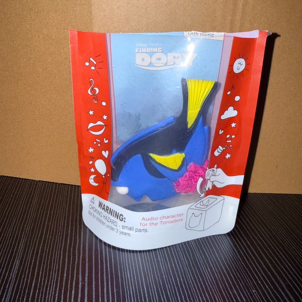 Tonies Finding Dory Audio Character Kids OS Blue New Disney Pixar OPEN BAG